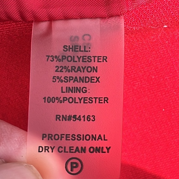 Calvin Klein draped ruffled blazer SP - Picture 7 of 9